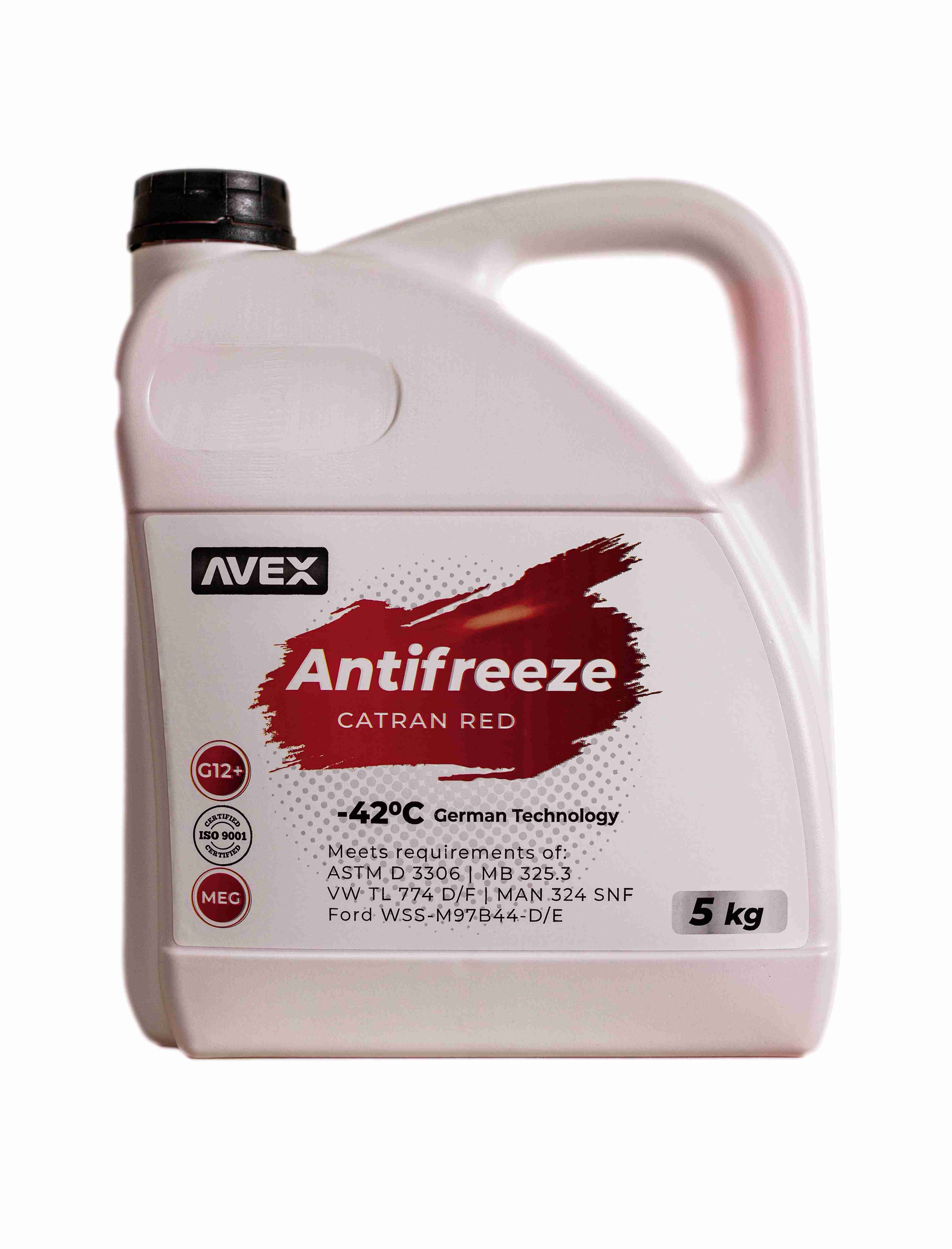 Антифриз AVEX Catran Red MEG "-42 °G 12